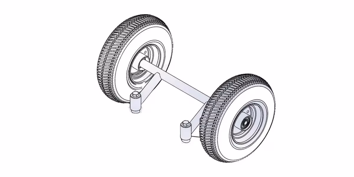 Колеса для опорной плиты BFC5 Pentruder