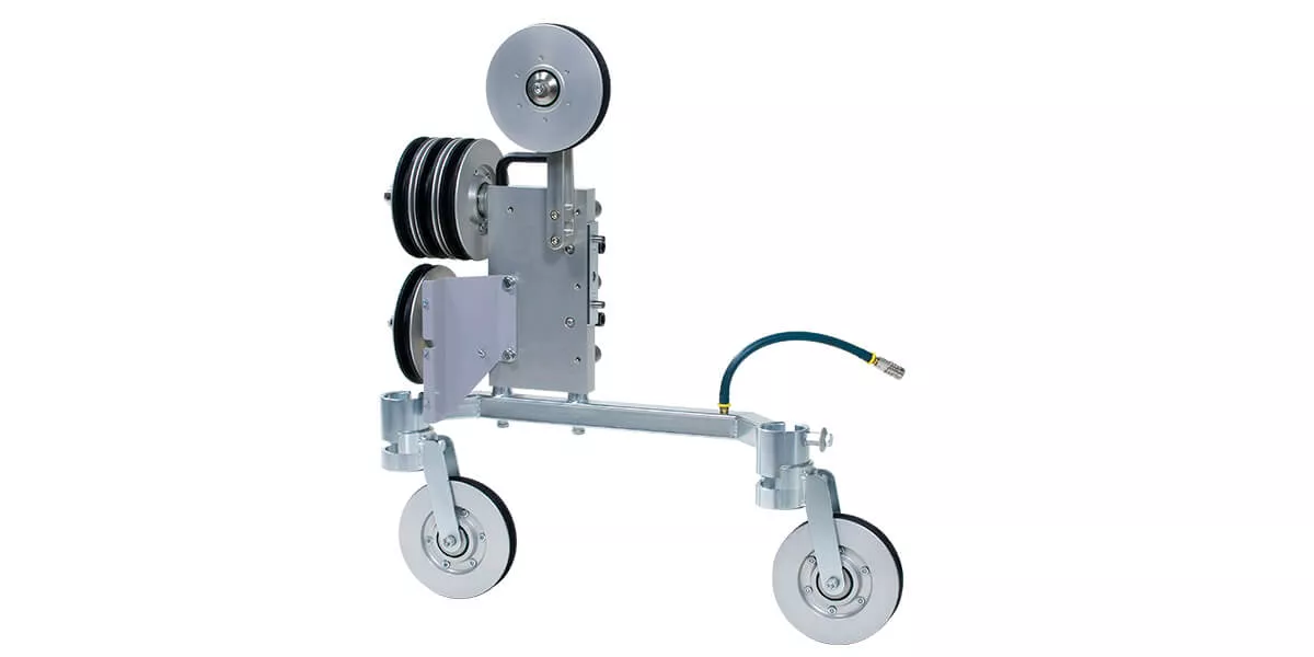 Нижний блок шкивов канатной машины Pentruder 3P8